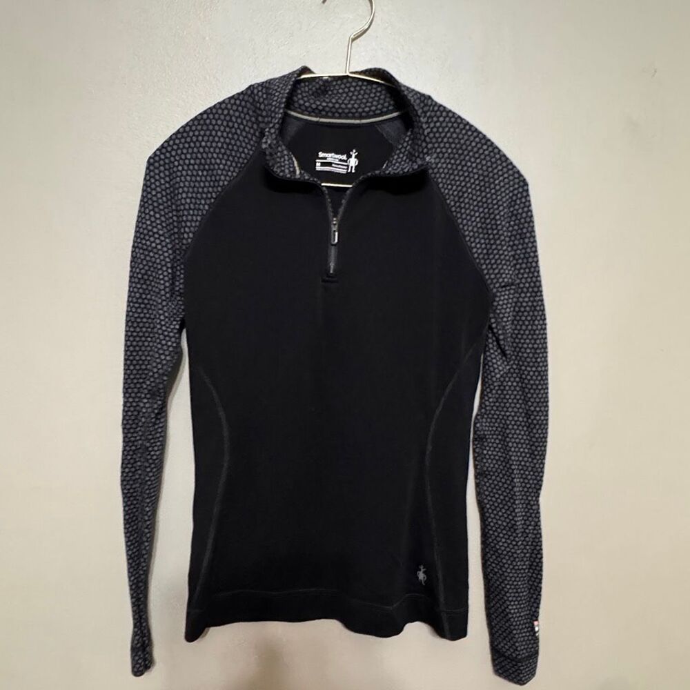 Smartwool 1/4 zip merino 250 wool sweater women’s size medium